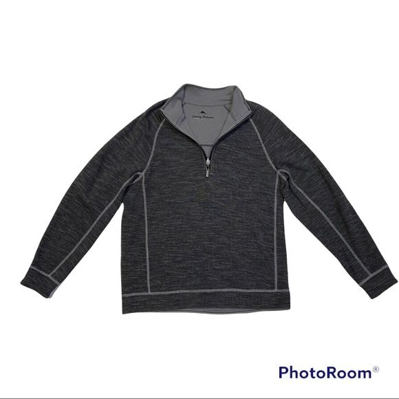 Tommy Bahama Reversible Flipshore Half-Zip Sweater Men’s Size-M - Picture 5 of 13